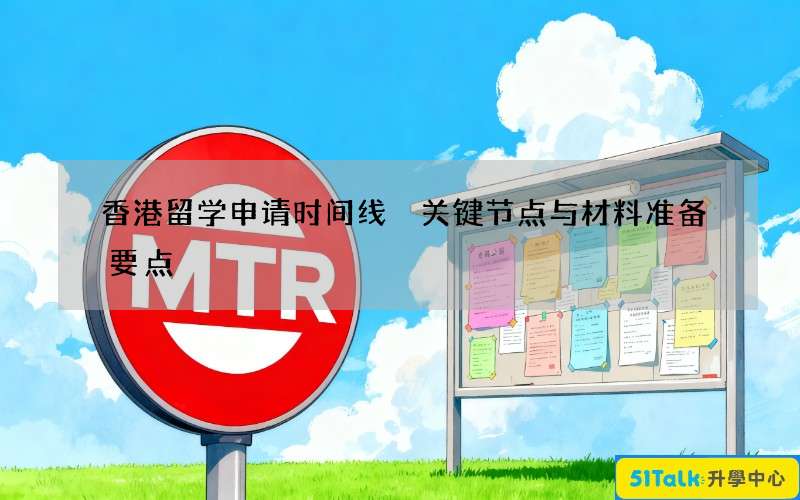 香港留学申请时间线 关键节点与材料准备要点